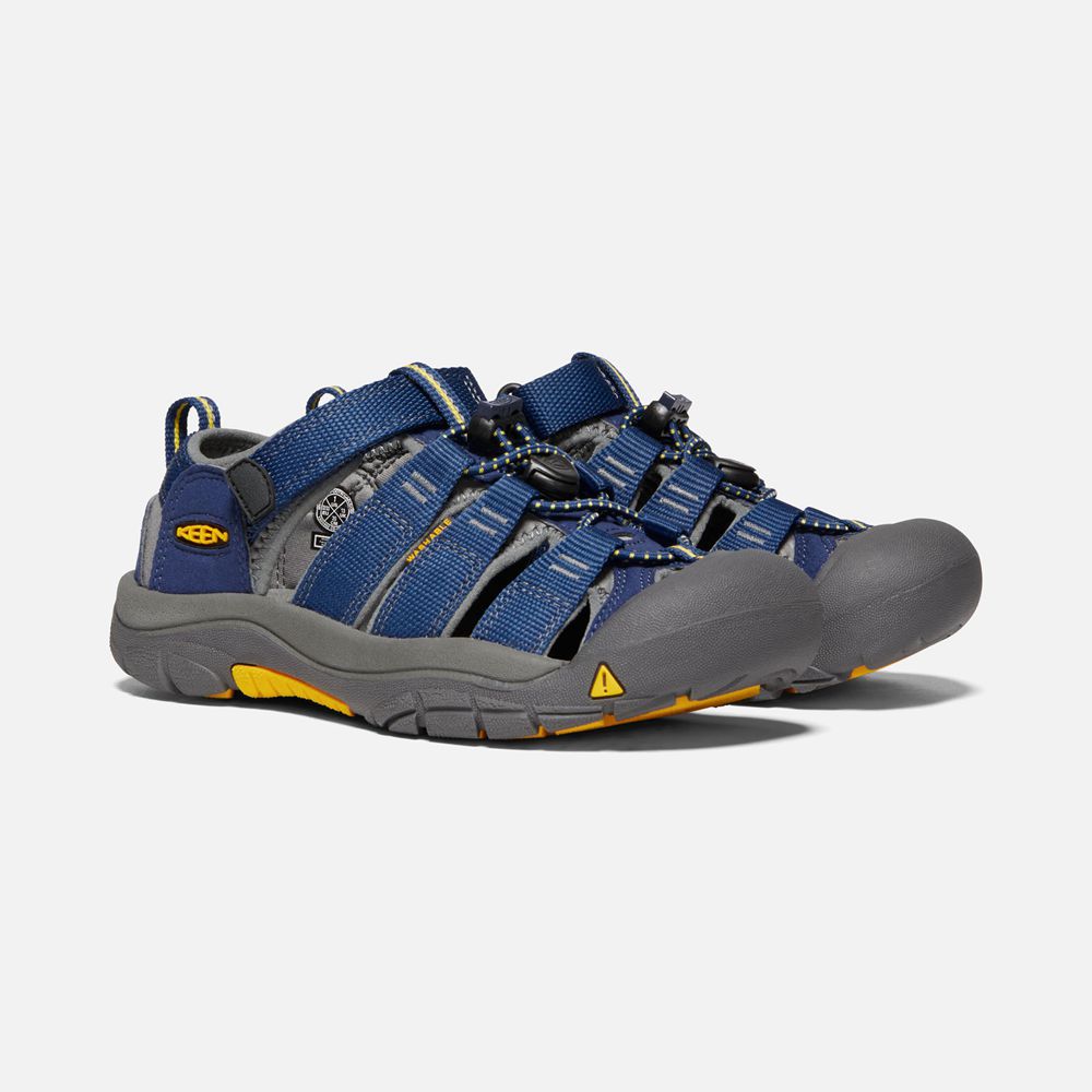 Sandalias Keen Mexico Azules/Grises - Niños Newport H2 - YL7961320